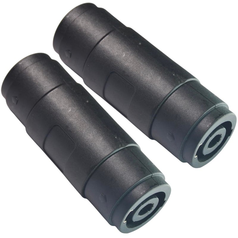 CESS Speaker/Amp Speakon Compatible Female to Female Connector - Audio Speaker Jack Twist Lock 4 Pole - for NL4MP, NL4MPR, NL4FC, NL4FX, NLT4X, NL2FC, NL4 Series - (jcx) (2 Pack) - Image 3